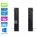 Unité centrale reconditionnée - Dell Optiplex 7050 Micro - i5 - 16Go - 240Go SSD - Win 10