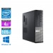 Pc de bureau reconditionné - Dell Optiplex 3010 DT - i3 - 4Go - 500Go HDD - Windows 10