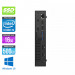 Pc de bureau reconditionné Dell Optiplex 3040 Micro - Core i5 - 16Go - SSD 500Go - W10 - Ecran24