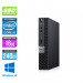 Unité centrale reconditionnée - Dell Optiplex 7060 Micro - i5 - 16Go - 240Go SSD - Win 10
