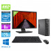 HP EliteDesk 400 G1 SFF - i5 - 8Go - 120Go SSD - Windows 10 - Ecran 22