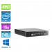 Pc de bureau HP EliteDesk 600 G1 desktop mini reconditionné - i7 - 16Go DDR4 - 240Go SSD - Windows 10
