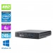 Pc de bureau HP EliteDesk 600 G1 desktop mini reconditionné - i7 - 4Go DDR4 - 240Go SSD - Windows 10