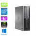 HP 6300 Pro SFF - i5 - 8 Go- 240Go SSD - NVIDIA GeForce GT 1030 - Windows 10