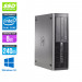 HP 6200 PRO SFF - Pentium - 8Go - 240Go SSD - Windows 10