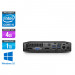 Pc de bureau HP EliteDesk 800 G2 USDT reconditionné - i5 - 4Go DDR4 - 1To HDD - Windows 10