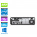 Pack Pc de bureau HP EliteDesk 800 G3 SFF reconditionné + 22" - i5 - 16Go DDR4 - 500Go SSD - Windows 10