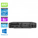 Pc de bureau HP EliteDesk 800 G4 DM reconditionné - i5 - 8Go DDR4 - 240Go SSD - Windows 10 + ecran 20"