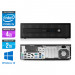 Ordinateur de bureau - HP EliteDesk 800 G1 SFF reconditionné - i5 - 4Go - 2To HDD - Windows 10