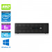 Ordinateur de bureau - HP EliteDesk 800 G1 SFF reconditionné - i7 - 8Go - 240Go SSD - Windows 10