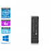 Ordinateur de bureau - HP EliteDesk 800 G1 USFF reconditionné - i5 - 4Go - 320Go HDD - Windows 10