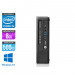 Ordinateur de bureau - HP EliteDesk 800 G1 USDT reconditionné - i5 - 8Go - 500Go HDD - Windows 10