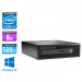 HP EliteDesk 800 G2 SFF - i3 - 8Go DDR4 - 500Go HDD - Windows 10