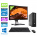 Pc bureau professionnel - HP EliteDesk 800 G2 SFF - i7 - 32 Go DDR4 - SSD 500 Go - Windows 10 - Ecran 24