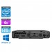 Pc de bureau HP EliteDesk 800 G3 DM reconditionné - i5 - 4Go DDR4 - 500GO HDD - Windows 10