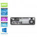 Pc de bureau HP EliteDesk 800 G3 SFF reconditionné - i7 - 32Go DDR4 - 240GO SSD - Windows 10