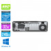 Pc de bureau HP EliteDesk 800 G4 SFF reconditionné - i7 - 32Go DDR4 - 240Go SSD - Windows 10