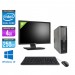 HP Elite 8300 SFF - G870 - 4Go - 250Go + Ecran 22" - Windows 10