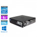 Pc de bureau professionnel reconditionné - HP 8300 SFF - Intel i5-3470 - 8Go - 320Go HDD - Windows 10