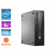 Pc de bureau HP EliteDesk 800 G2 SFF reconditionné - G440T - 8Go DDR4 - 500Go HDD - Linux