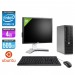 Pc de bureau HP ProDesk 400 G3 SFF reconditionné - i3 - 4Go - 500Go HDD - Ecran 19" - Ubuntu / Linux