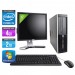 HP Elite 8200 SFF + Ecran 17" - Core i5 - 4Go - 2 To -Windows 7