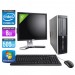 HP Elite 8200 SFF + Ecran 17" - Core i5 - 8Go - 500Go -Windows 7 
