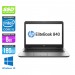 HP Elitebook 840 - i5 4300U - 8 Go - AMD Radeon HD 8750M - 180 Go SSD - 14'' HD+ - Windows 10