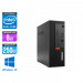 Pc de bureau reconditionne Lenovo ThinkCentre M710e SFF - Intel Pentium G630 - 8 Go RAM DDR4 - 250 Go HDD - Windows 10 Pro