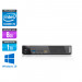 Pack PC bureau reconditionné - Lenovo ThinkCentre M73 Tiny - i5 - 8Go - 1 To HDD D - Windows 10 - Ecran 23