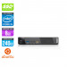 Pack Pc bureau reconditionné - Lenovo ThinkCentre M73 Tiny - i5 - 8Go - 120Go SSD - Ubuntu / Linux - Écran 22"