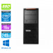 Workstation reconditionnée - Lenovo ThinkStation P300 - Xeon E3-1231 - 16Go - 240 Go SSD - NVIDIA GeForce GTX 1050 - Windows 10