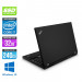 Workstation portable reconditionnée - Lenovo ThinkPad P50 -  i7 - 32Go - 240Go SSD + 1 To HDD - Nvidia M1000M - Windows 10