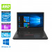 Pc portable reconditionné - Lenovo ThinkPad T480 - i7 - 8Go - 240Go SSD - Windows 10