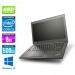 Lenovo ThinkPad T440 - i5 - 8Go - 500Go SSD - Windows 10