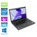 Pc portable reconditionné - Lenovo ThinkPad T440s - i5 4200U - 8Go - SSD 240Go - Windows 10