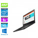 Pc portable reconditionné - Lenovo ThinkPad T470 - i5 6200U - 8Go - SSD 240Go - Windows 10 - État correct