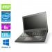 Pc portable reconditionné pas cher - Lenovo ThinkPad X250 - i5 5300U - 8Go - 500 Go SSD - Windows 10