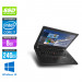 Pc portable pro reconditionné - Lenovo ThinkPad X260 - i7 6500U - 8Go - 240 Go SSD - Windows 10