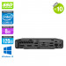 Lot de 10 Pc de bureau HP EliteDesk 800 G3 DM reconditionné - i5 - 8Go DDR4 - 120Go SSD - Windows 10