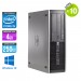 Lot de 10 HP Elite 8200 SFF - Core i5 - 4Go - 250Go - Windows 10