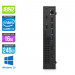 Pc de bureau reconditionné - Dell Optiplex 3050 Micro - Intel Core i3-6100T - 16Go - 240Go SSD - W10