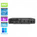 Mini Pc bureau reconditionné - HP ProDesk 400 G4 DM - i5 - 8Go - 240Go SSD - W11