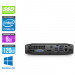 Ordinateur de bureau - HP EliteDesk 800 G1 DMreconditionné - i5 - 8Go - 240Go SSD - Windows 10