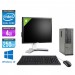 Dell Optiplex 7010 SFF + Ecran 19'' - Pentium G2020 - 4Go - 250Go - Windows 10 Pro