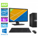 Pack PC de bureau reconditionné - Dell Optiplex 5050 SFF - Intel pentium - 8Go - 240Go SSD - Windows 10 - Ecran 22"