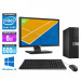 Pack PC de bureau reconditionné - Dell Optiplex 5050 SFF - Intel pentium - 8Go - 500Go HDD - Windows 10 - Ecran 22"