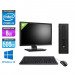 Ordinateur de bureau - HP EliteDesk 800 G1 SFF reconditionné - i5 - 8Go - 500Go HDD - Windows 10 + Ecran 22"