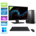 Pack PC avec écran reconditionné pas cher - HP ProDesk 600 G5 SFF + Écran 22" - intel i7-9700 - 16Go - 500Go SSD - Windows 11