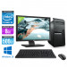 Pack PC bureau reconditionné - Lenovo ThinkCentre M83 Tour + Écran 22" - i5 - 8 Go - 500 Go HDD - Windows 10